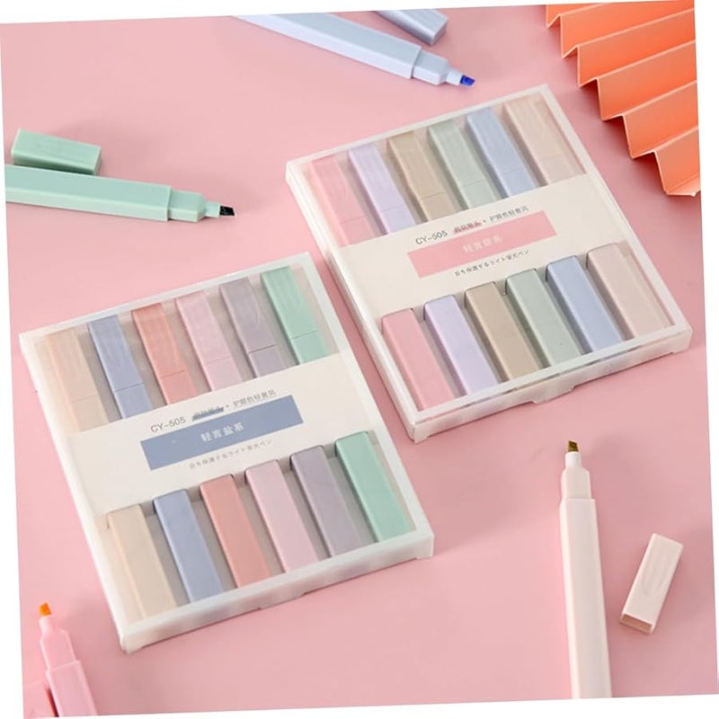 Jojofuny 12 Pack Fine Tip Portable Highlighters Non Leaking Design For School Office Art Projects - Image 4